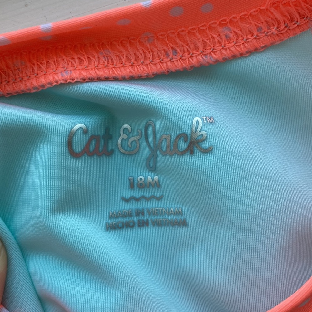 Cat and Jack Toddler Swimsuit - Picture 2 of 4